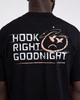 Футболка Hook Right Goodnight Oversized XXL Чорна - изображение 6