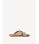 Шльопанці з пряжкою Marco Tozzi 39 бежевий 27101 - зображення 3