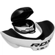 Капа RDX 3w доросла (вік 12+) White/Black - изображение 4