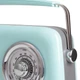 Кухонне радіо Vintage Cuisine у ретро стилі з металевою ручкою з Bluetooth та акумулятором М'ятне - изображение 4