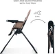 Стульчик для кормления KinderKraft Binci Beige (KHBINC00BEG0000) (305329) - изображение 5