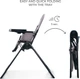 Стульчик для кормления KinderKraft Binci Grey (KHBINC00GRY0000) (305330) - изображение 2