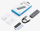 Kieszeń dyskowa Orico AM2C3-G2 M.2 NVME USB-C 3.2 (AM2C3-G2) - obraz 7