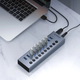 Hub USB Orico 16x USB-A 3.0 with switches (BT2U3-16AB) - obraz 4