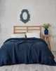 Покрывало-плед TÜRComFor Евро 240х260 см Муслин dark blue (TC303375991) - изображение 1