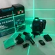 Уровень лазерный линейный нивелир аккумуляторный laser 4d, 16 линий, рабочее растояние 30м, в чемодане - изображение 7
