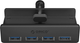 Hub USB Orico Clamp-Mounted 4x USB-A 3.0 (MH4PU) - obraz 3