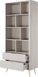 Витрина открытая Frisco Лагуна 882х380х1938 мм Бежевая 2ш (42440-MEB2918) - изображение 2