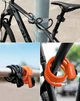 Велосипедный замок Rockbros RKS515 110см стальной тросовый велозамок для велосипеда самоката Оранжевый - изображение 13