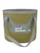 Складное ведро для туризма | из ПВХ портативное Folding Bucket 20 Л | для рыбалки, кемпинга, дачи | цвет олива | удобное складывание (700179) - изображение 13