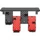Настенная доска-органайзер OfficePro WSO188 Black/Red [135517] - изображение 2