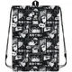 Сумка для взуття Kite Anime Boy 46x33 см чорна (K25-600M-12) - зображення 2