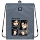 Сумка для обуви Kite Attack on Titan 49x36 см серая (AT25-600L) - изображение 2