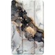 Чохол-книжка BeCover Soft Edge TPU для Xiaomi Redmi Pad SE 8.7 Gray Marble (712575) - зображення 2