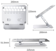 Podstawka pod laptopa Orico LST02I Silver (6942227138354) - obraz 5