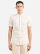 Рубашка хлопковая летняя мужская Armani Exchange 703022543 2XL Молочная (1159862931) - изображение 1
