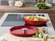Сотейник чугунный с крышкой KitchenAid 26 см 2.77 л Красный (CC009009-001) - изображение 5