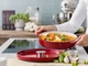 Сотейник чугунный с крышкой KitchenAid 26 см 2.77 л Красный (CC009009-001) - изображение 6