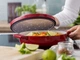 Сотейник чугунный с крышкой KitchenAid 26 см 2.77 л Красный (CC009009-001) - изображение 9