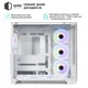 Корпус Qube MIRAGE 7ARGB BTF White (MIRAGE_GWNU3) - зображення 6