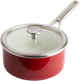 Ковш с крышкой KitchenAid Steel Core 16 см 1.3 л Красный (CC003287-001) - изображение 1