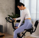 Велотренажер Hop-Sport HS-3030X Apeks X-Bike серый. Магнитный, 8 уровней, складной, для дома - изображение 6
