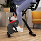 Велотренажер Hop-Sport HS-3030X Apeks X-Bike серый. Магнитный, 8 уровней, складной, для дома - изображение 9