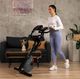 Велотренажер Hop-Sport HS-3030X Apeks X-Bike серый. Магнитный, 8 уровней, складной, для дома - изображение 10