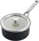 Ковш с крышкой KitchenAid Steel Core 16 см 1.3 л Матовый черный (CC005997-001) - изображение 1