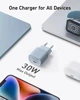 Мережевий зарядний пристрій Anker PowerPort 511 Nano IV - 30W USB-C White - изображение 3