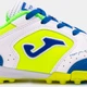Подростковые футбольные бутсы-сороконожки для мальчика Joma Top Flex TPJW2402TF 38 Белый/Синий (8447150079364) - изображение 2