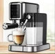 Кофемашина рожковая Sokany SK-04027, 1350 Вт, 1 л, сенсорное управление, капучино/лате - изображение 1