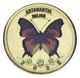 Монета Остров Пальма 5 дукатов 2025 UNC Испания Канарские острова Бабочка - Antanartia delius - изображение 1