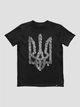Футболка мужская Dubhumans Nation Code с гербом тризуб Черный 3XL (NC-TM-B-3XL) - изображение 3