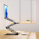 Podstawka pod laptopa Wozinsky WRS-CPY75DSB Black (5907769364624) + Podstawka do smartfona gratis! - obraz 6