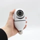 Компактна непомітна бездротова Wifi камера відеоспостереження в патрон 2MP Smart Camera Поворотна камера з датчиком руху IP камера широкий кут огляду та віддалене керування - зображення 9