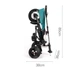 Детский 3-колесный велосипед Qplay Rito Rubber Green 3852, 5061047480175 - изображение 4