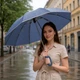 Парасолька автоматична LOSSO ClipX синя - зображення 5
