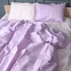 Комплект постельного белья MirSon Евро 200х220 см 17-0807 Soft Stripe Бязь (2200011455709) - изображение 1