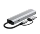 Мережева карта Deepfox-2501 Gigabit Type C/Type A 6 in 2 алюмінієва USB 3.2 hub RJ45 мережевий адаптер 1000 Мбіт/с - зображення 14