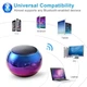 Портативная мини-колонка Bluetooth 5.0 3W объемный звук Металлический корпус с градиентом - изображение 12