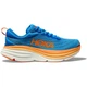 Мужские кроссовки HOKA ONE ONE BONDI 8 1123202 CSVO 42,5 (EU 42 2/3, USA 9 D, 27 см) синие с оранжевым - изображение 2