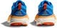 Мужские кроссовки HOKA ONE ONE BONDI 8 1123202 CSVO 42,5 (EU 42 2/3, USA 9 D, 27 см) синие с оранжевым - изображение 6