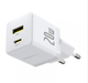 Сетевое зарядное устройство Baseus Palm Type-C+USB 20W P10111608213-00 Белое - изображение 2