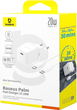 Сетевой адаптер Baseus Palm Fast Charger 1C 20W + Cable Type-C to Type-C P10111602213-01 Белый - изображение 2