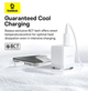 Сетевой адаптер Baseus Palm Fast Charger 1C 20W + Cable Type-C to Type-C P10111602213-01 Белый - изображение 3