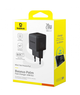 Зарядний пристрій Baseus Palm Type-C+USB 20W P10111608113-00 Чорний - зображення 2