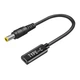 Адаптер-перехідник для ноутбука USB Type-C (Female) на DC 5.5x2.5mm (Male) з PD тригером до 65W - изображение 1