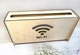 Полка для роутера Arty Craft на стену "Wi-Fi" 40х20х8 см Светлое дерево - изображение 2