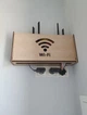 Полка для роутера Arty Craft на стену "Wi-Fi" 40х20х8 см Светлое дерево - изображение 5